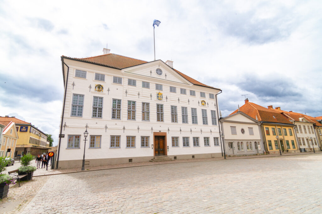 Rådhuset på Stortorget i Kalmar